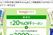 小泉進次郎さんがヤフーショッピングのお米クーポンを宣伝し利益誘導していた件　文春砲で裏側がバレる