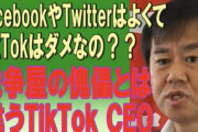 立憲･原口一博「FacebookやTwitterはよくてTikTokは、ダメなのか？」
