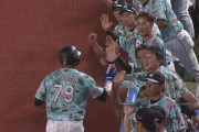 レオニス・マーティン(ロッテ)　.327(55-18) 5本 13打点 OPS1.094