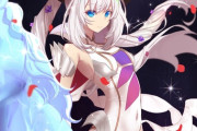 【FGO】マリー王妃イラスト！！　ガラスの白馬が美しいですね！