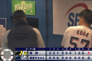 【試合結果】ヤクルト0－8阪神　先発小川4回5失点と炎上、打線も5安打で完封負け