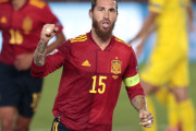◆UNL◆スペイン主将ラモス、ウクライナ戦の2発でDF代表戦史上最多ゴール達成…アンス・ファティはスペイン代表最年少ゴール