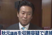 中国企業から現金受け取り？日本の現職国会議員が逮捕されたことに海外も驚き（海外の反応）