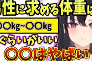 【ぶいすぽ】のせさん「身長170cm体重50kgは心配。もっと食べてって言いたい」
