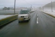 【北海道】恐怖の逆走車　ドライブレコーダーは見た！