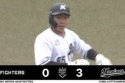 寺地隆成、右中間真っ二つタイムリー2ベース！ロッテ追加点で3点リードへ！