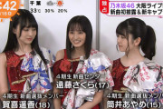 【乃木坂46】めざましテレビに出たポニテの筒井あやめが可愛すぎる...(画像あり)