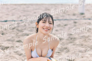 河田陽菜が白ビキニショットで美乳を披露！【KAWADAさん】【日向坂46】