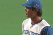 【速報】日ハム上原、4回まで71球2失点とリード許す