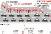 車の運転でファスナー合流が正しいみたいな風潮あるけど