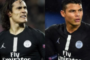 PSG、カバーニとチアゴ・シウバが今季限りで退団…レオナルドSDが認める（関連まとめ）