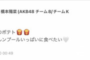 【AKB48】俺たちの陽菜ちゃん「マックのポテト、クアラルンプールいっぱいに食べたい」