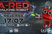 落下したら即死！極小ロボットが挑む物理パズル×プラットフォーマー『A-RED Walking Robot』が7/17にリリース！
