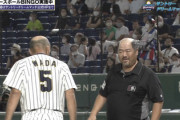 【悲報】和田一浩さん、審判と一触即発の睨み合い