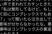 【朗報】二重整形を指摘された女さん「もしかして目にコンプでもあるの？」と煽り返し、無事勝利