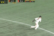 【GIF】巨人吉川、あり得ないミスをしてしまう…