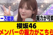 櫻坂全メンバーの握力がこちら！！！トップはやはり…[櫻坂46]