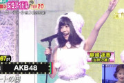 AKB48が3位にランクイン！！『1万人が選ぶ 史上最強の女性アイドルTOP20』