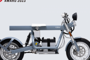 【画像】この直管マフラーみたいな電動バイクがグッドデザイン賞らしい‥‥言うほどグッドか？？？