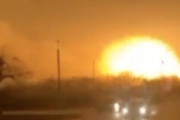 【動画】ウクライナ中部でとんでもない大爆発が撮影される。