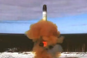 【速報】ロシア、核弾頭を搭載可能なミサイル『ICBM』をウクライナへ向け発射