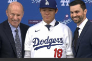山本由伸投手がドジャース入団会見　12年465億円の巨額契約　「本当の意味で憧れるのをやめる」　大谷選手の「名言」引用