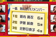 【乃木坂46】一番、気前がいいメンバー第１位は・・・