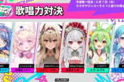 【Vtuber】VTuber事務所対抗 100万円争奪！バトル・ロワイアル、今後の配信スケジュールはこちら！