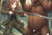 【朗報】ライフルがなくてもクマを銃剣で倒せることが判明