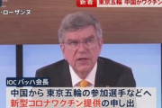 【ＩＯＣ】中国製新型コロナワクチンを東京オリンピック出場選手らに供給へ