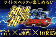 【新台】P10カウントチャージ絶狼 神撃135verのスペック情報！10カウントBATTLE×RUSH継続率約80%×右打ち時10R比率50％、遊タイム到達時はRUSH突入濃厚【ライトスペック】