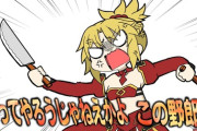 【FGO】包丁二刀流のモーさんｗｗｗ　「やってやろうじゃねえかよ　この野郎！」