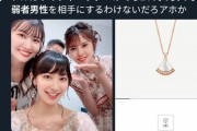 【悲報】正論マン「ブルガリのネックレス(44万円)してる20代女が弱者男性なんか相手にするわけねーだろ」ﾄﾞﾝｯ
