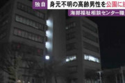 【悲報】公務員さん、保護した身元不明の男性を管轄外の公園に連れて行き雨の中放置　患者は脳梗塞発症か