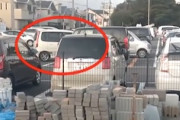 【栃木】こんなに怖い高齢者の運転。駐車場で暴走する軽自動車の動画が話題に。