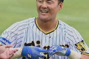 阪神・前川右京　フリー打撃で柵越え連発！バックスクリーン超え弾も２本