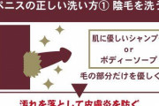 【画像あり】　男のアレの正しい洗い方がTwitterで4.1万いいねｗｗｗｗｗｗｗｗ