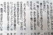 ちょっとこの高校生の作文を読んでほしいんだが