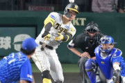 阪神・佐藤輝の打球角度２０度の驚弾「放り込んだるという気持ちで」「いったと思いました」と自画自賛