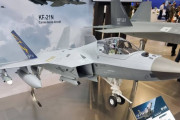 韓国KAIが国産戦闘機KF-21の空母搭載モデル「KF-21N」の模型を初展示…DX KOREA 2022！