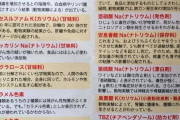 彡(ﾟ)(ﾟ)「原材料果糖ブドウ糖液糖、、スクラロース、アステルパームか、、、」
