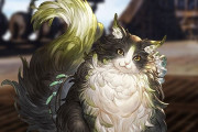 【グラブル】六竜イベ冒頭から登場する謎の「ねこ」、シンシャたちに懐きつつも終盤で明かされる本当の姿は…！