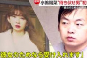 小嶋陽菜さんに暴行加えた罪に問われる中国人留学生の男（42）が初公判 「彼女のためなら受け入れます」などと意味不明な供述（FNN）