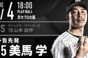 一軍試合実況　8月4日18:00～ オリックス－ロッテ (先発 山本×美馬)