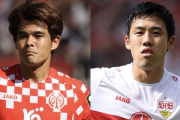 マインツの佐野海舟と過去にシュトゥットガルトでプレーした遠藤航を比較