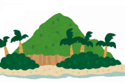 ゲームのラスボスがいそうな島が発見される