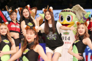 【乃木坂46】金川紗耶×Bリーグ 実況『フリースローチャレンジ×きつねダンス』大活躍！