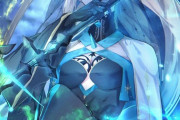 【FGO】冬の女王霊衣のモルガン様イラスト！　見下し表情たまらん////////