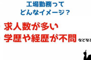 工場勤務の底辺集まれ～ｗｗｗ