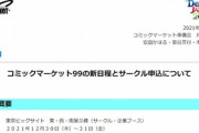 コミックマーケット99､12月30日･31日に開催